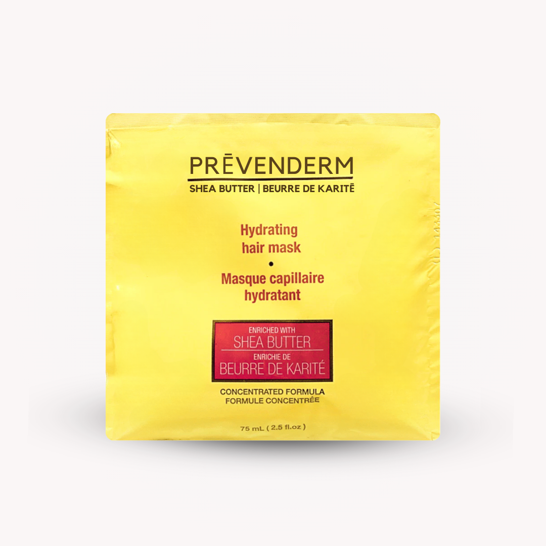 Prévenderm – Masque Capillaire Hydratant Intense, Beurre de Karité, 75ml