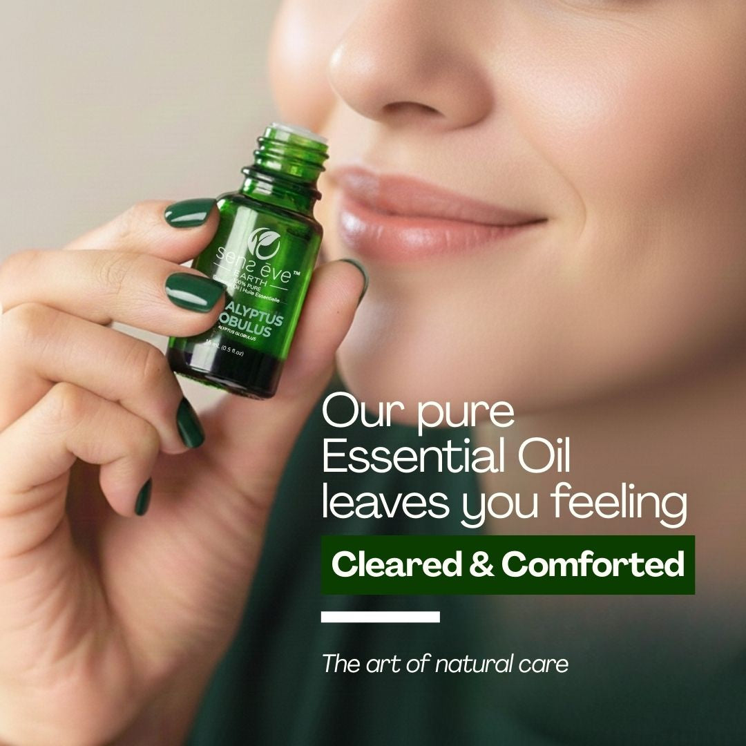 EUCALYPTUS GLOBULUS (Eucalyptus Globulus) Huile essentielle 100% Pure et Naturelle - 15mL