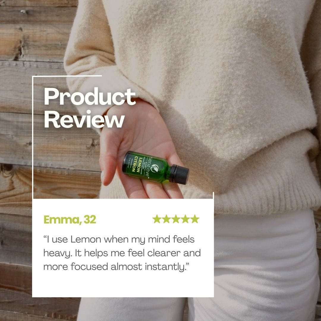 CITRON (Citrus limon) Huile essentielle 100% Pure et Naturelle - 15mL