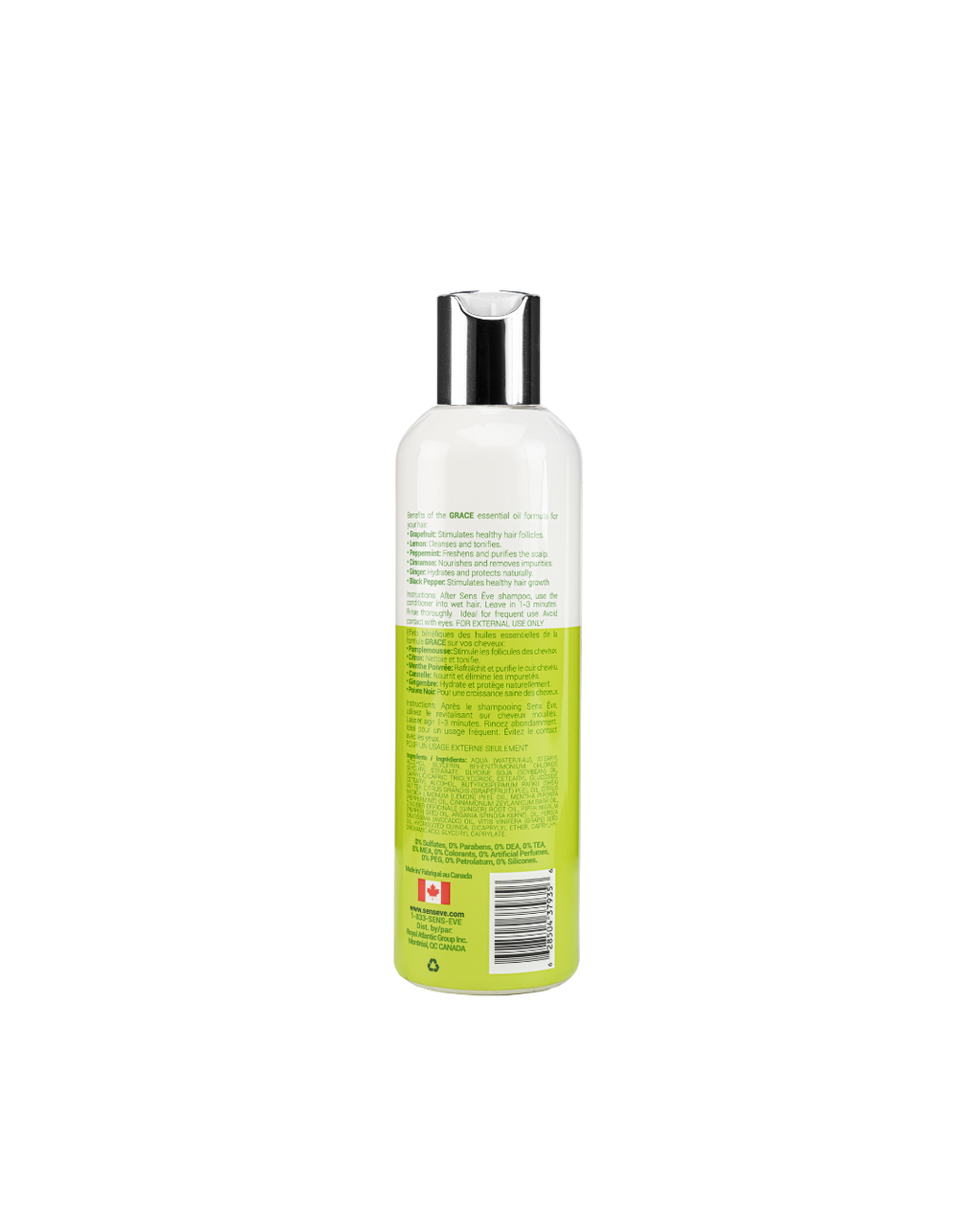SHAMPOOING NATUREL VITALITé - 250mL