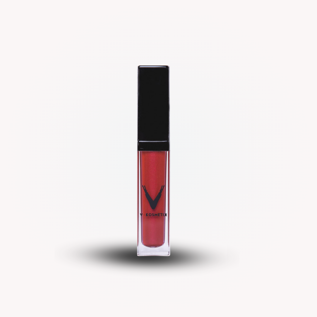 V KOSMETIK - ROUGE à  LÈVRE LIQUIDE VELOUR LONGUE DURÉE (Couleur: AIOLI)