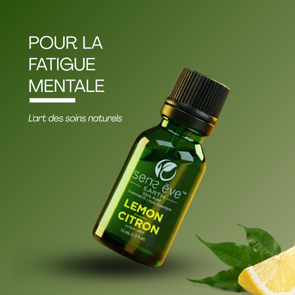 LEMON (Citrus limon) 100% Pure and Natural Essential Oil - 15mL