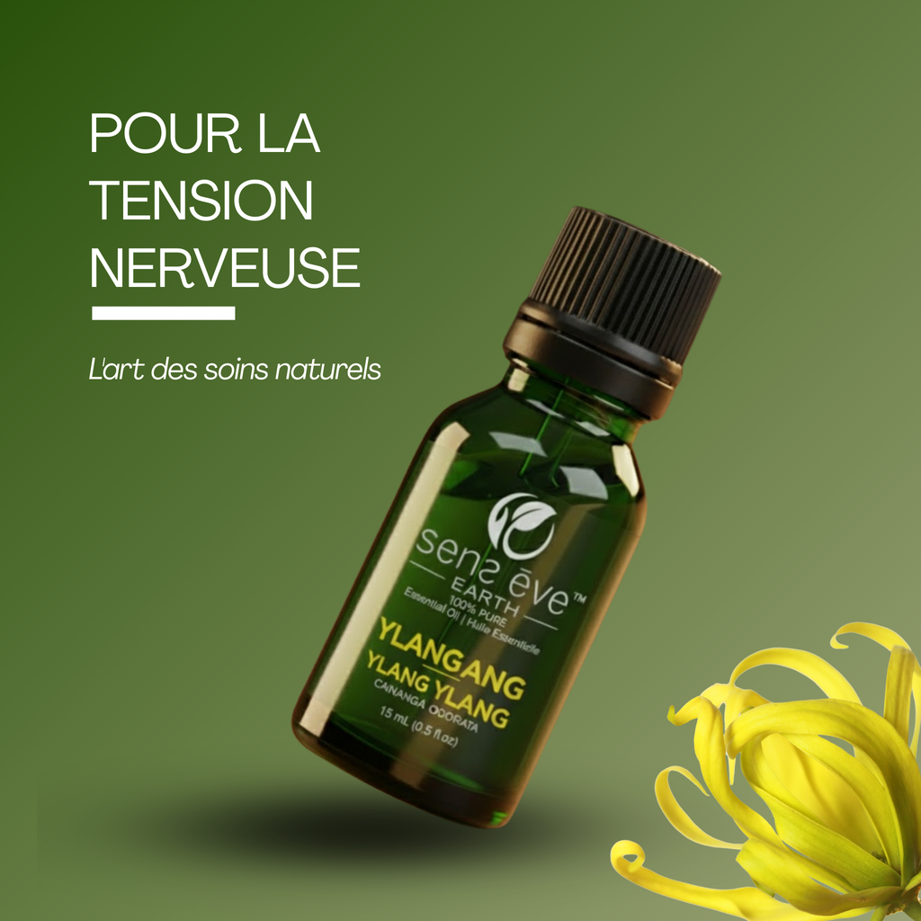 Sens Ève – Huile Essentielle Ylang Ylang, 100% Pure & Naturelle, 15ml