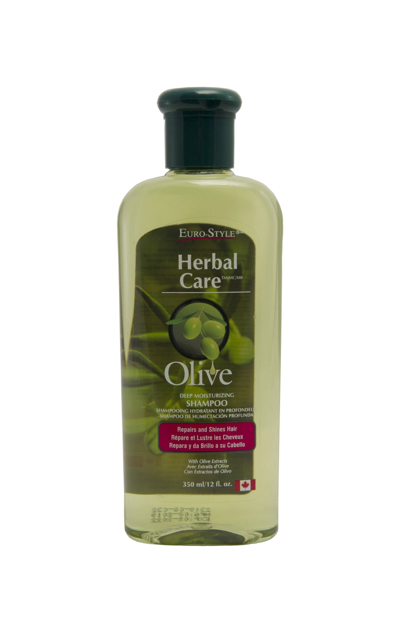 SHAMPOOING HYDRATANT INTENSE (Huile d'Olive) -  350mL