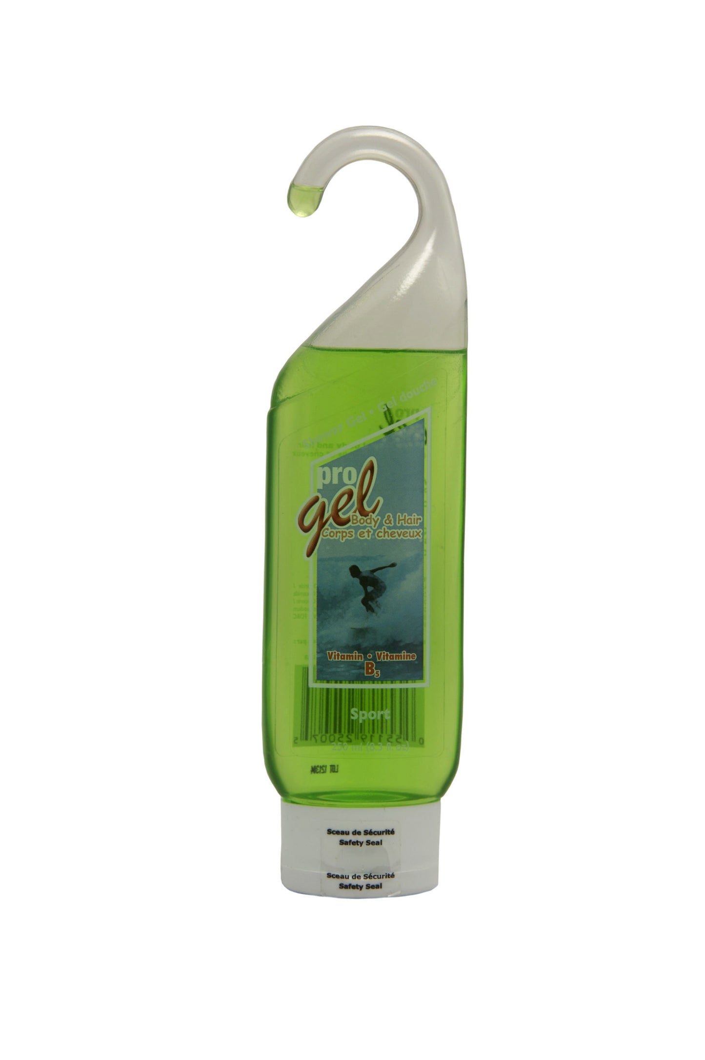 GEL DOUCHE SPORT CORPS & CHEVEUX (Vitamine B5) - 250mL