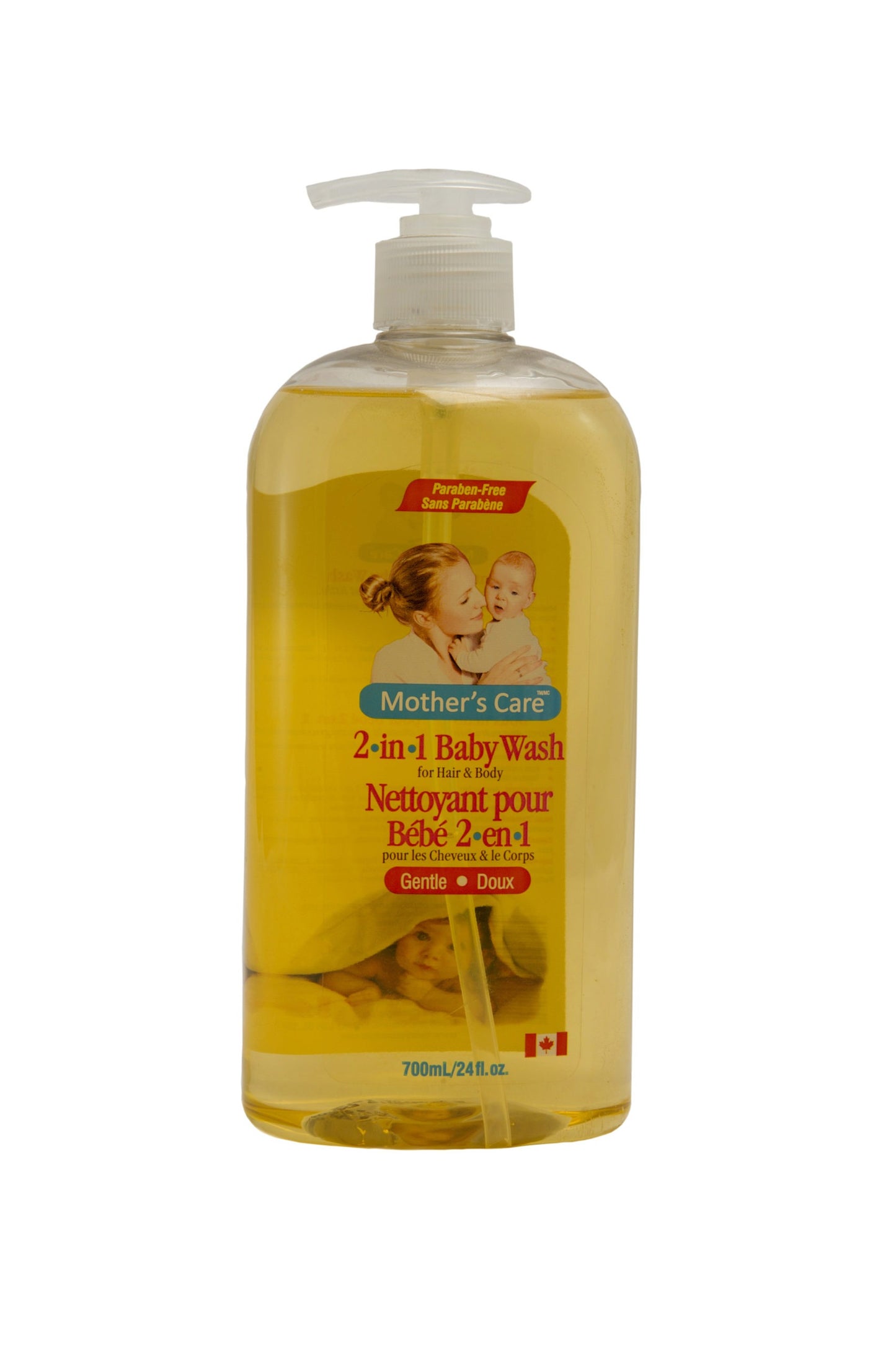 GEL NETTOYANT POUR BéBé 2-en-1 Cheveux et Corps - 700mL