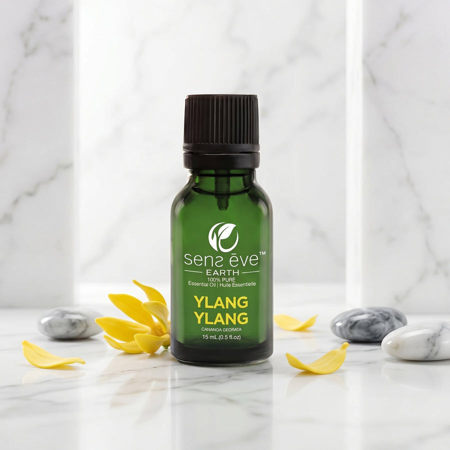 Sens Ēve – Huile Essentielle Ylang Ylang, 100% Pure & Naturelle, 15ml