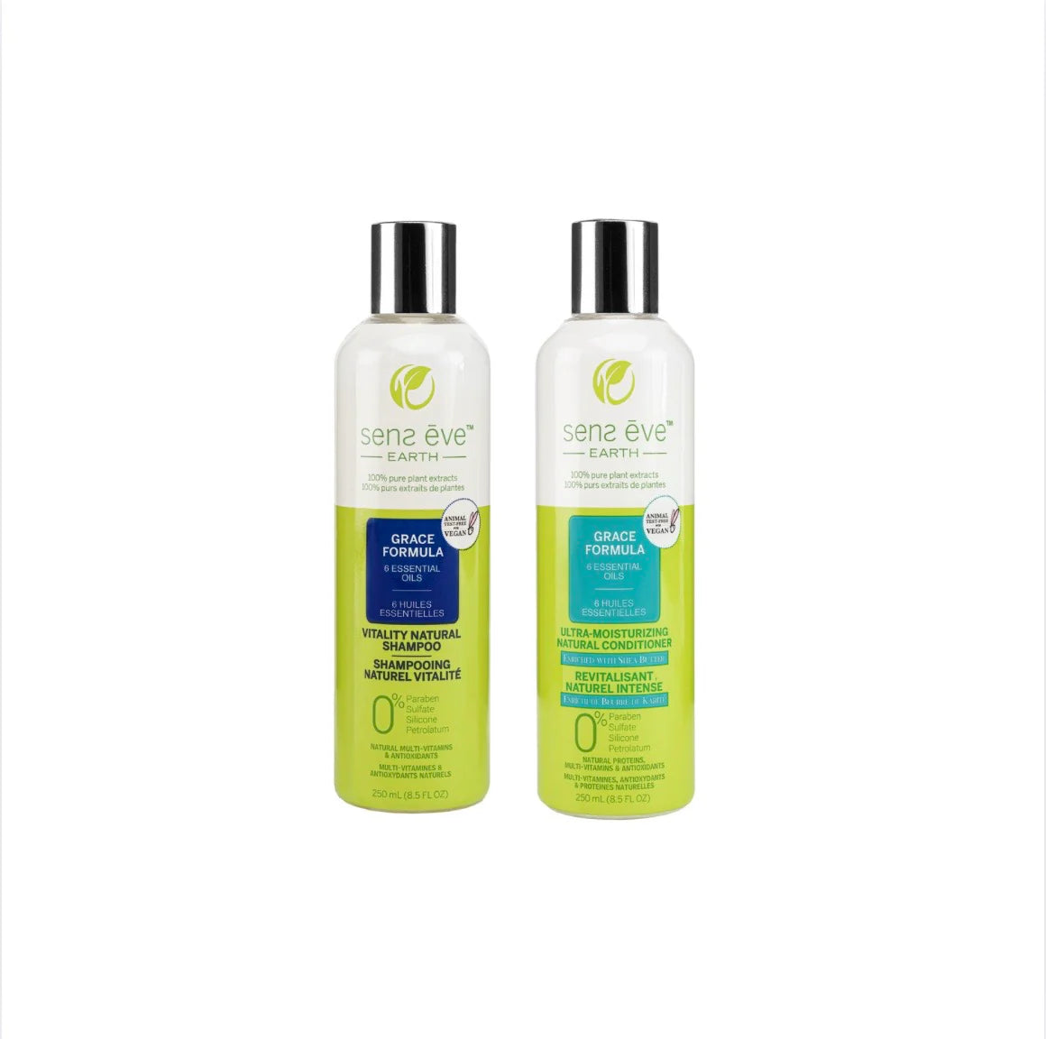 Pack Duo : Shampooing Naturel Vitalité & Après-Shampoing Naturel Ultra-Hydratant