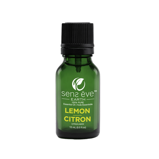 CITRON (Citrus limon) Huile essentielle 100% Pure et Naturelle - 15mL