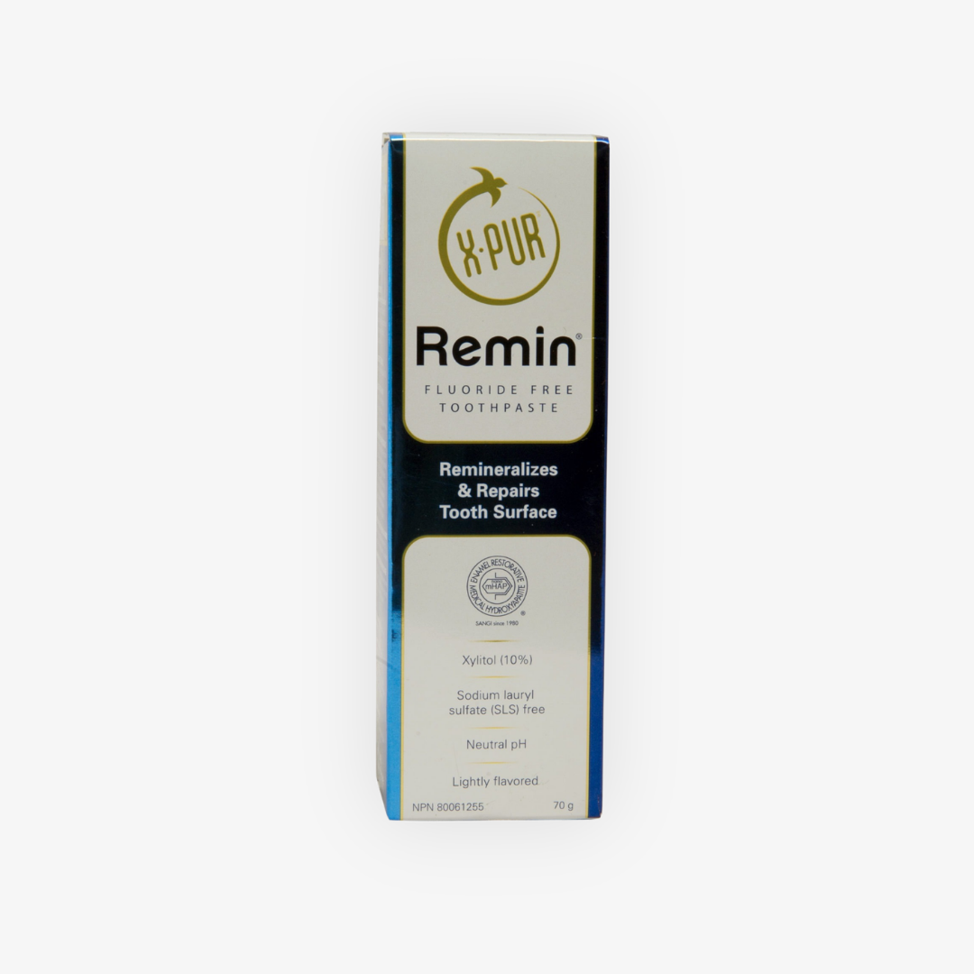 DENTIFRICE REMIN 100% NATUREL REMINÉRALISE & RÉPARE LA SURFACE DES DENTS